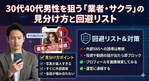 モデル並みの美女から「いいね」が来たら警戒せよ。30代40代男性を狙う「業者・サクラ」の見分け方と回避リスト