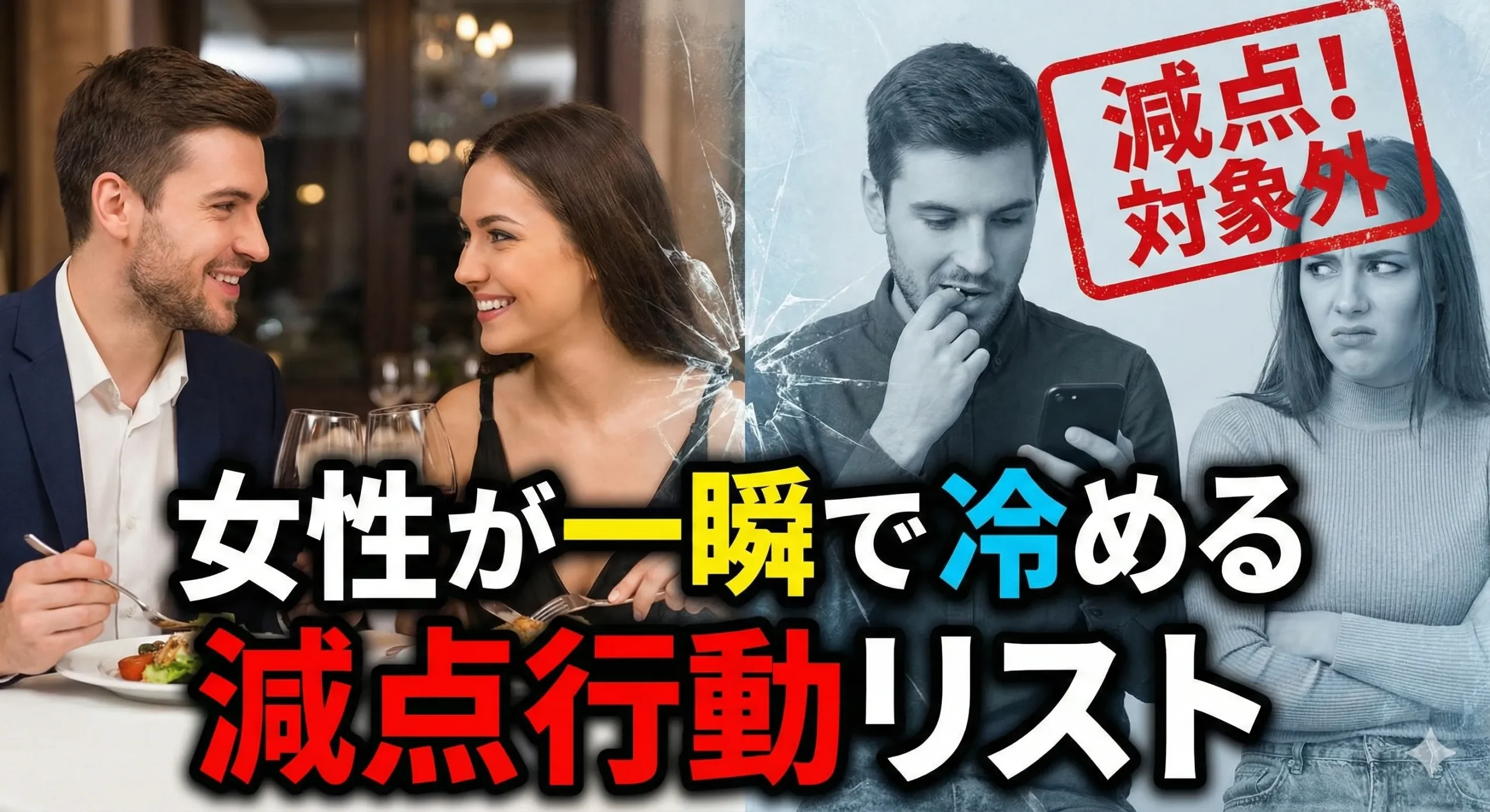 「会話は盛り上がったのに…」なぜフラれる?女性が一瞬で冷める「非言語(ノンバーバル)」の減点行動リスト