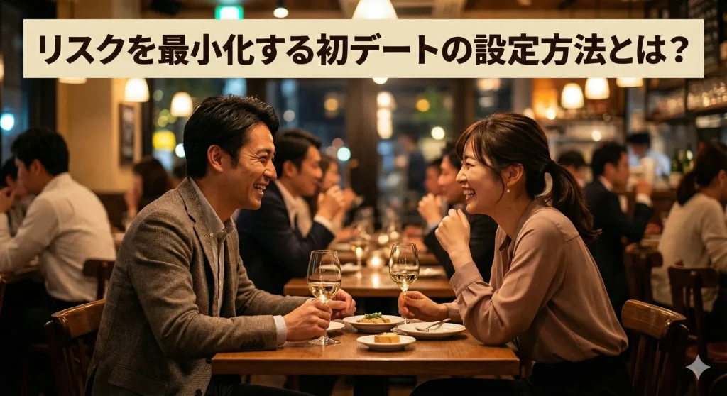 リスクを最小化する初デートの設定方法とは？