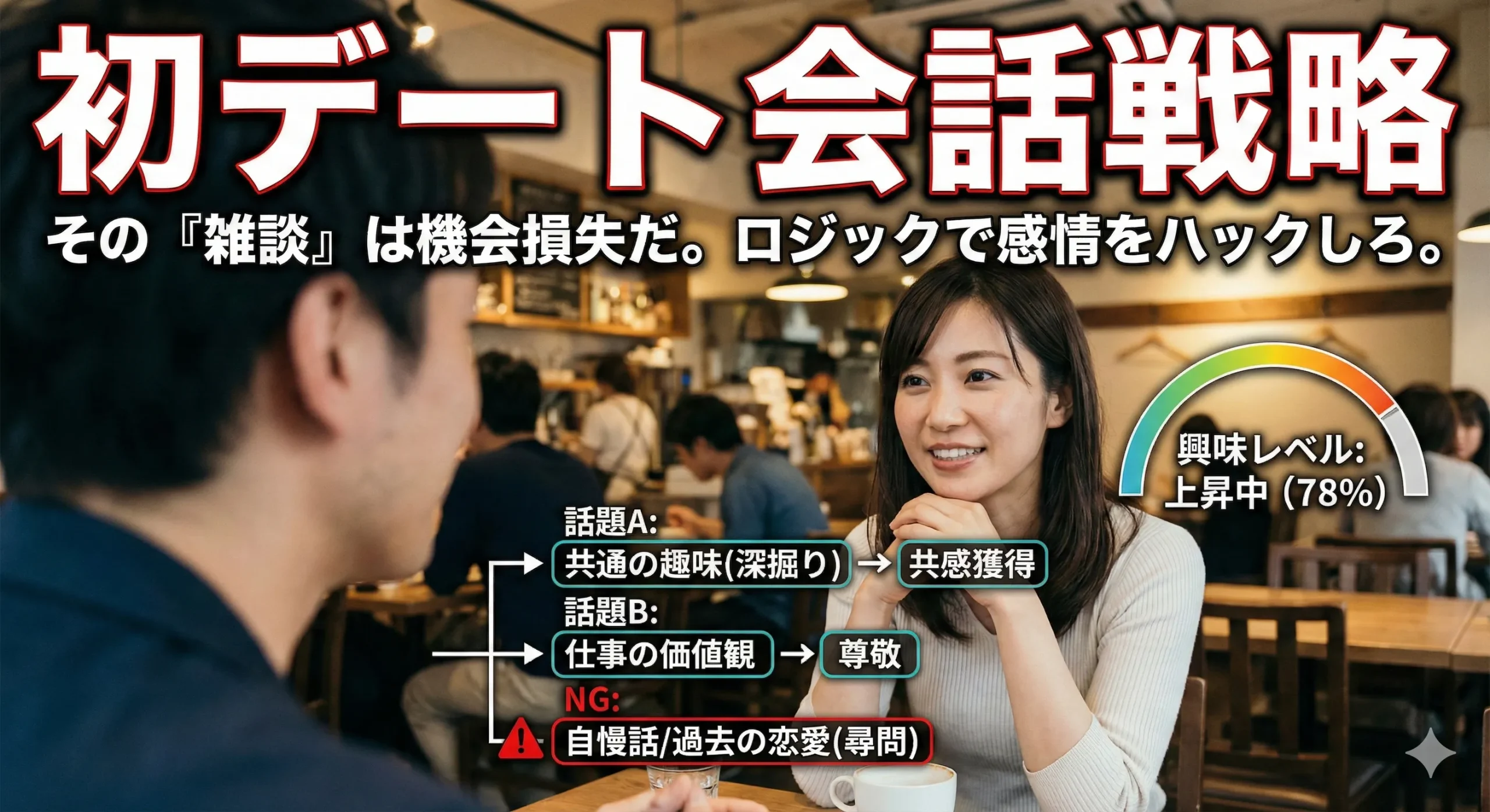 初デート会話戦略