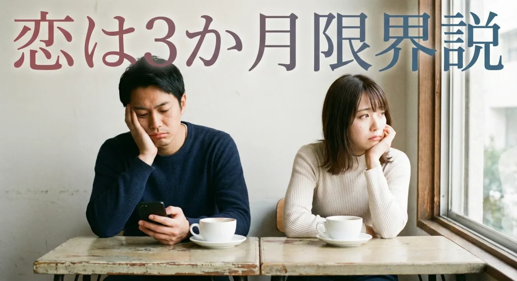 恋は3か月限界説